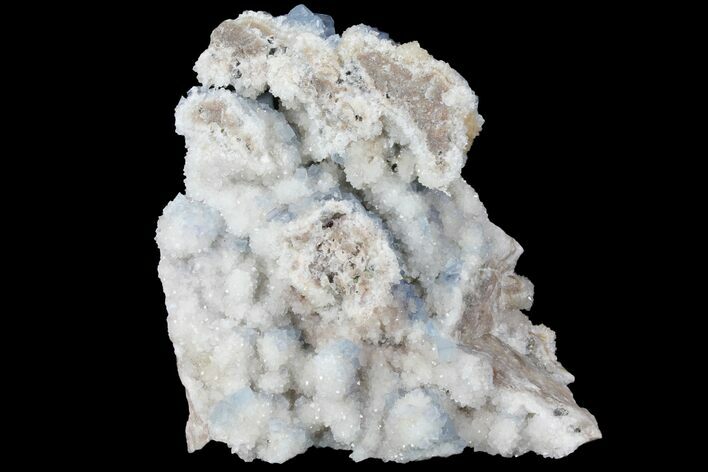 Blue, Cubic Fluorite Crystal Cluster - New Mexico #100990
